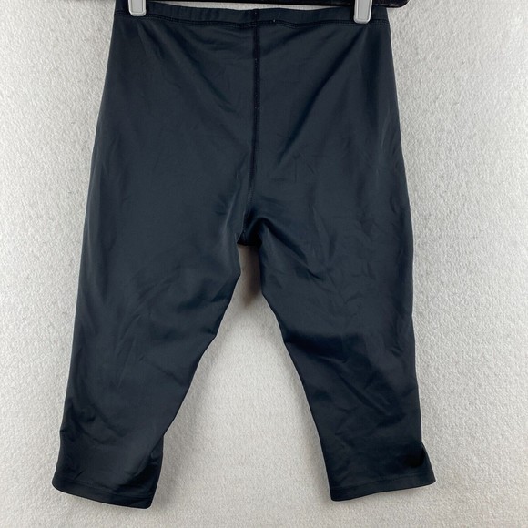 New Balance Leggings Womens M Medium Black Active Capri Pull On Stretch Running - Picture 13 of 16